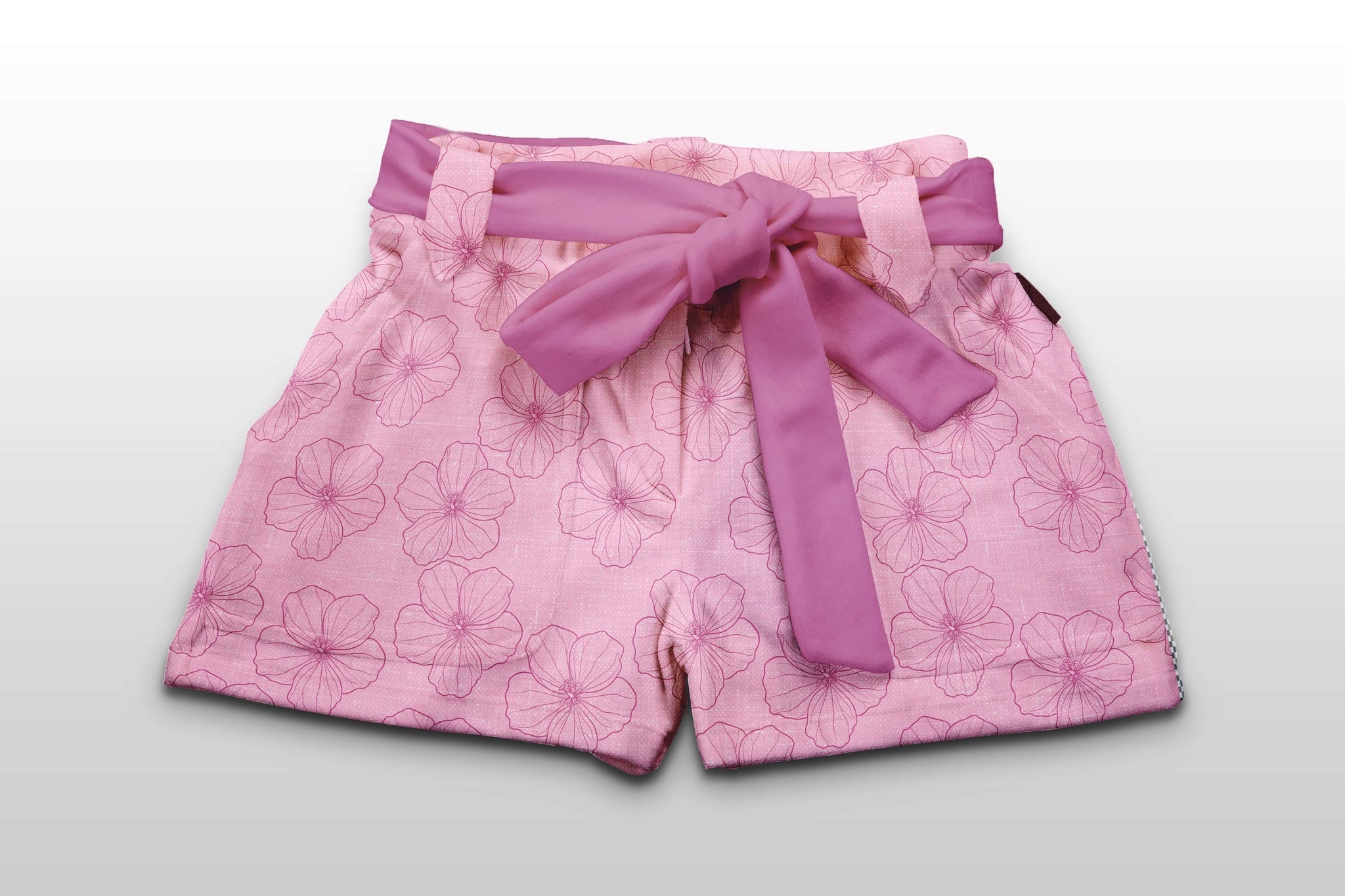 Pink Floral Overlay