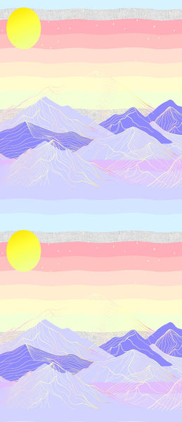 Pastel Mountains