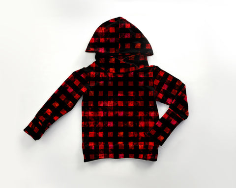 red wash buffalo plaid
